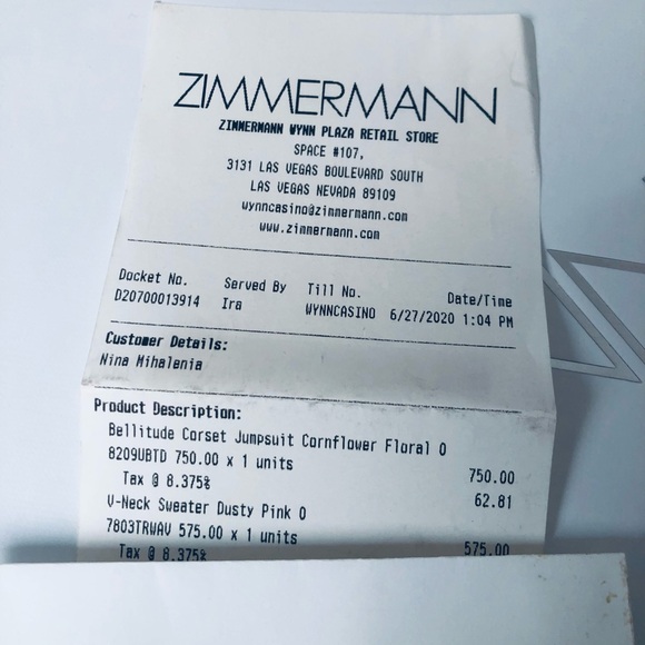 Zimmermann Bellitude Corset Jumpsuit Floral - Picture 8 of 11